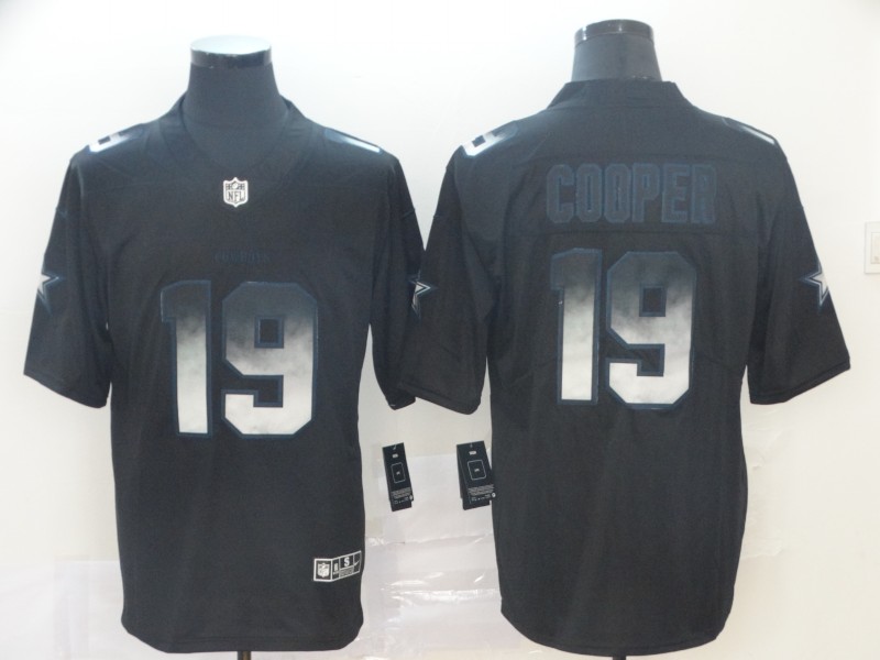 Men's Dallas Cowboys #19 Amari Cooper Black Alternate Jersey